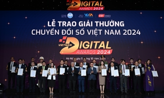 45 cơ quan, doanh nghiệp và giải pháp đạt danh hiệu xuất sắc nhất về chuyển đổi số năm 2024