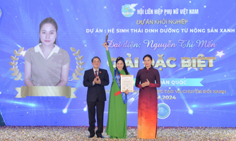 40 dự án phụ nữ khởi nghiệp sáng tạo và chuyển đổi xanh xuất sắc