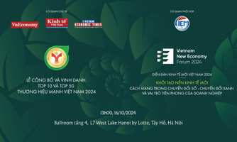 Sắp diễn ra Lễ Công bố và Vinh danh Thương hiệu Mạnh Việt Nam 2024