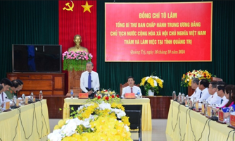 Quang Tri province boasts potential for energy, industrial development: Top leader