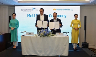 Vietnam Airlines ký kết biên bản ghi nhớ với Garuda Indonesia