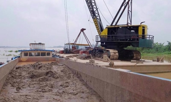 Sóc Trăng khai thác thêm mỏ cát 4,4 triệu m3 phục vụ thi công cao tốc