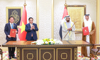 Tuyên bố chung giữa Việt Nam và UAE về nâng cấp quan hệ lên Đối tác Toàn diện