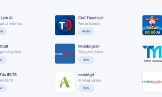 Dịch vụ AI thiết thực cho người Việt