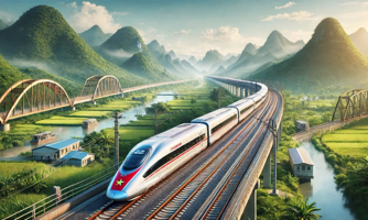 Quốc hội thông qua Nghị quyết về chủ trương đầu tư dự án đường sắt tốc độ cao Bắc- Nam hơn 1,7 triệu tỷ đồng