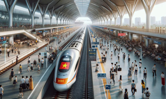 Trình Quốc hội dự án đường sắt tốc độ cao Bắc- Nam hơn 67 tỉ USD
