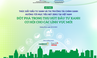 Thúc đẩy đầu tư xanh và thị trường tài chính xanh, hướng tới mục tiêu Net zero tại Việt Nam