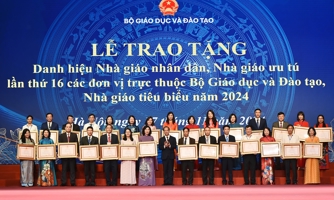 "Những nhà giáo ưu tú có vai trò hạt nhân, đầu tầu và sức lan tỏa lớn"