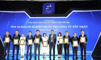 Phân bón Cà Mau được vinh danh tại cả ba hạng mục: Quản trị Công ty và Báo cáo phát triển bền vững