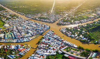 Đồng bằng sông Cửu Long: 6 thành phố cấp tỉnh thực hiện sáp nhập các phường