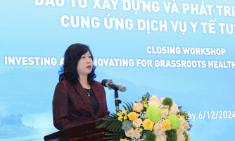 Thành công của hợp tác quốc tế về nâng cao năng lực và hiệu quả hoạt động của mạng lưới y tế cơ sở