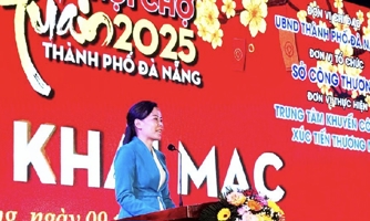 Hơn 250 gian hàng tham gia Hội chợ Xuân thành phố Đà Nẵng 2025
