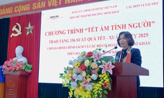 Mang Tết ấm đến với gia đình chính sách, hộ khó khăn
