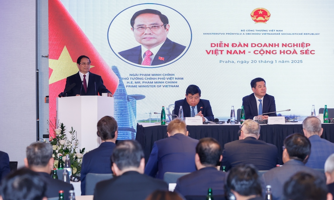 Việt Nam - Séc hướng tới mục tiêu thương mại 5 tỷ USD và đầu tư 3 tỷ USD