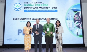 Vinmec 2 năm liên tiếp nhận giải thưởng quốc tế về trách nhiệm xã hội và phát triển bền vững 