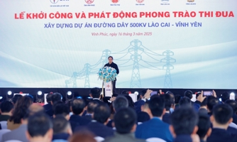 Thủ tướng: Thần tốc hoàn thành Dự án đường dây 500 kV Lào Cai - Vĩnh Yên trong 6 tháng