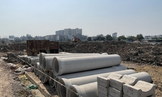 Tiến độ công trình đường ven kênh dài nhất TP.HCM