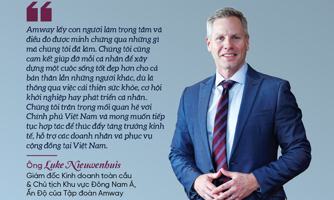 Cam kết bền vững là giá trị cốt lõi của Amway tại Việt Nam