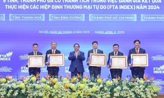 Hải Phòng vinh danh trên bảng xếp hạng FTA Index 2024