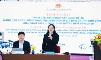 Nâng cao chất lượng giáo dục mầm non ở đô thị, khu công nghiệp