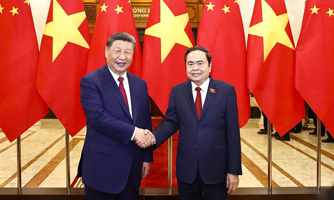 Chủ tịch Quốc hội Trần Thanh Mẫn hội kiến Tổng Bí thư, Chủ tịch nước Trung Quốc Tập Cận Bình
