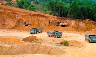 Chuẩn bị đấu giá quyền khai thác 9 mỏ đất san lấp tại Hòa Bình