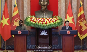 Việt Nam - Sri Lanka hướng tới mục tiêu kim ngạch song phương 1 tỷ USD