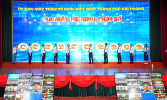 Ra mắt hệ sinh thái số của Ủy ban Mặt trận Tổ quốc Việt Nam thành phố Hải Phòng