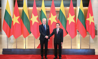 Chủ tịch Quốc hội: Hợp tác thương mại Việt Nam - Lithuania chưa tương xứng với tiềm năng
