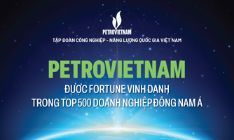 Petrovietnam đứng vị trí 11 trong Bảng xếp hạng doanh nghiệp lớn nhất Đông Nam Á Fortune 500 SEA 2025