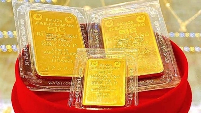 Giá vàng miếng SJC tăng mạnh nhất kể từ giữa tháng 6/2025