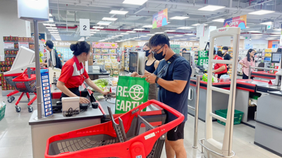 Doanh nghiệp bán lẻ hướng đến mục tiêu “không túi nilon”