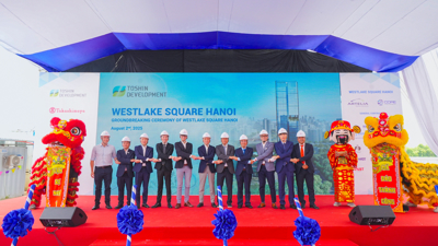 Toshin Development khởi công Westlake Square Hanoi - Dấu mốc mới cho bán lẻ cao cấp Hà Nội