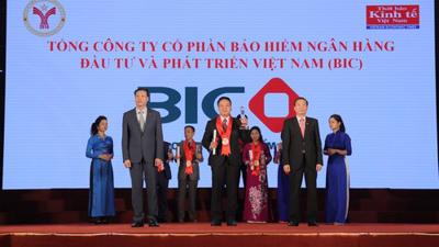 BIC lọt vào danh sách 100 thương hiệu mạnh nhất Việt Nam năm 2016.