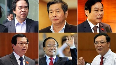 Thủ tướng trình miễn nhiệm Thống đốc và 17 bộ trưởng