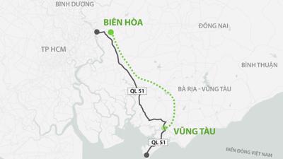 Bà Rịa - Vũng Tàu đang bố trí gần 700 tỷ đồng cho giai đoạn 1 của Dự án đường cao tốc Biên Hòa - Vũng Tàu.