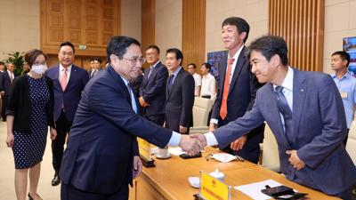 Thủ tướng: Chính phủ Việt Nam tạo điều kiện tốt hơn cho các doanh nghiệp Hàn Quốc