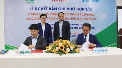 TV.Pharm Pharmaceuticals và Siemens Việt Nam hợp tác phát triển kỹ thuật cụm công nghiệp dược công nghệ cao