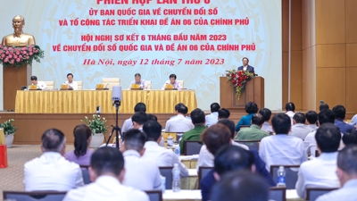 Tỉ trọng kinh tế số/GDP 6 tháng đầu năm ước đạt gần 15%