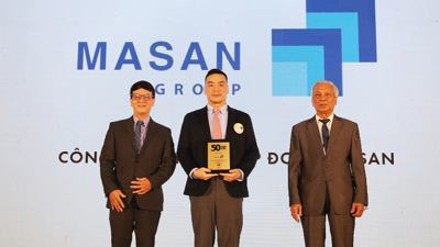 Masan 10 năm được vinh danh Top 50 Công ty kinh doanh hiệu quả nhất Việt Nam