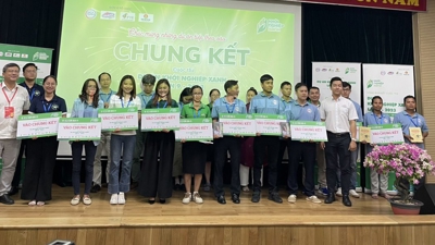 15 dự án vào chung kết cuộc thi Dự án Khởi nghiệp xanh 2023