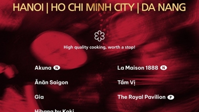 Number of Michelin-starred dining restaurants in Vietnam totaled 7