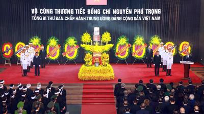 Memorial service held for Party General Secretary Nguyen Phu Trong