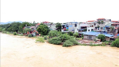 Thái Nguyên tiếp tục cho học sinh nghỉ học để tránh lũ