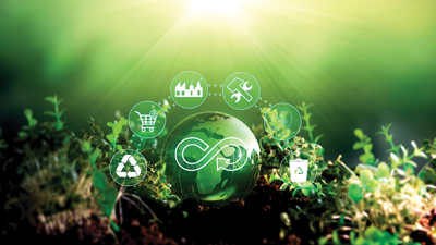 Environmental benefits from circular economy