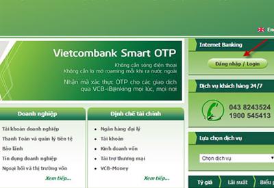 Vietcombank đề nghị khách tải lại phần mềm Smart OTP