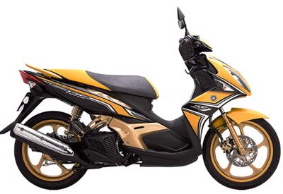 Yamaha Việt Nam thay màu xe Nouvo
