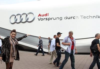 Sức hút Audi tại triển lãm Frankfurt 2011