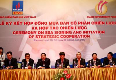 PVI hợp tác chiến lược với OIF: Mở cửa vào Trung Đông