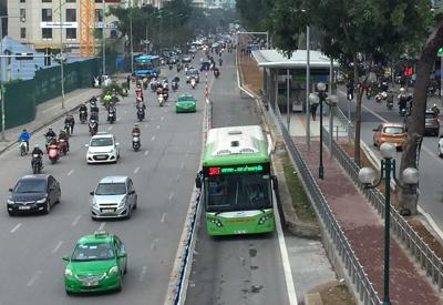 Hà Nội sắp mở tiếp tuyến BRT Kim Mã - Hòa Lạc